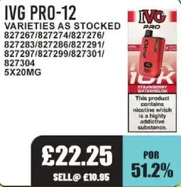 Bestway Ivg pro-12 offer