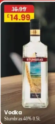 MyMINIMIX Stumbras Vodka offer