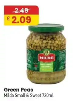 MyMINIMIX Milda small & sweet green peas offer