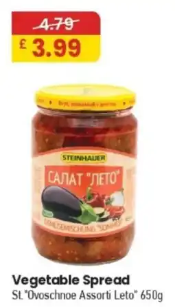 MyMINIMIX Steinhauser vegetable spread offer