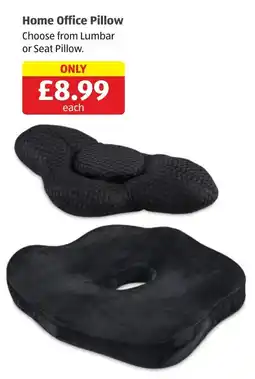 Aldi Home Office Pillow offer