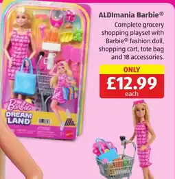 Aldi Alldmania barbie offer