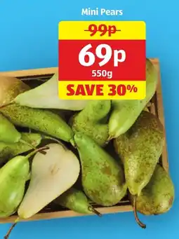 Aldi Mini Pears offer