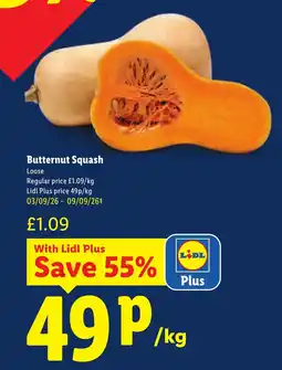 Lidl Butternut Squash offer