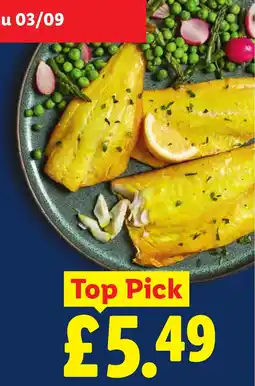Lidl Top Pick offer