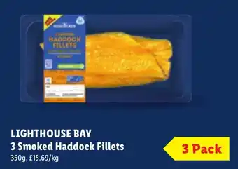 Lighthouse bay 3 smoked haddock fillets