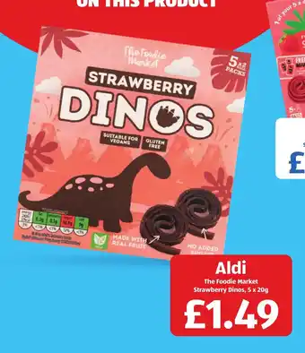 The Foodie Market Strawberry Dinos