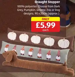 Aldi Draught Stopper offer