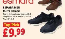 Lidl Esmara men's trainers offer