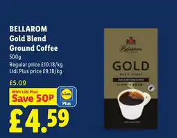 Lidl Bellarom gold blend ground coffee offer