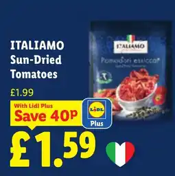 Lidl Italiamo sun-dried tomatoes offer