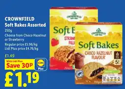 Lidl Crownfield soft bakes assorted offer