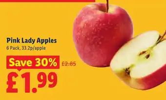 Lidl Pink Lady Apples offer
