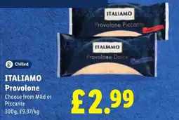 Lidl Italiamo provolone offer