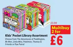 Lidl Kids' Pocket Library Assortment offer