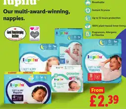 Lidl Lupilu soft & dry nappies offer