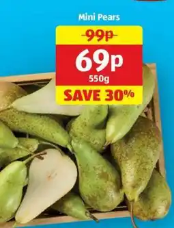 Aldi Mini Pears offer