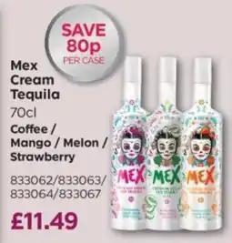 Bestway Mex cream tequila offer