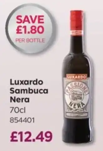 Luxardo sambuca nera