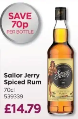 Bestway Sailor Jerry Spiced Rum offer