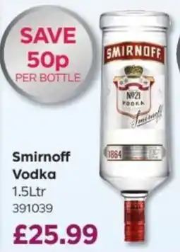 Bestway Smirnoff Vodka offer