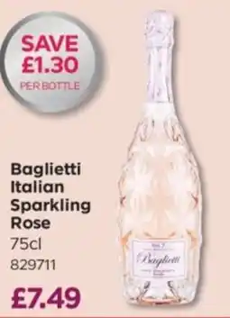 Bestway Baglietti Italian Sparkling Rose offer