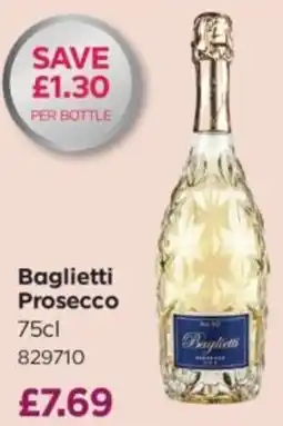 Bestway Baglietti Prosecco offer