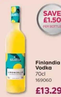 Bestway Finlandia Vodka offer