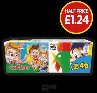 Budgens Kellogg's Variety / Corn Flakes offer