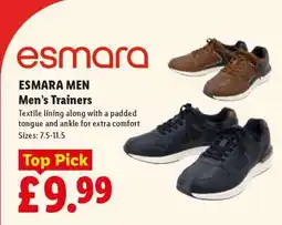 Lidl ESMARA MEN Men's Trainers offer