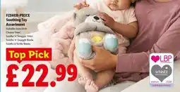 Lidl FISHER-PRICE Soothing Toy Assortment offer