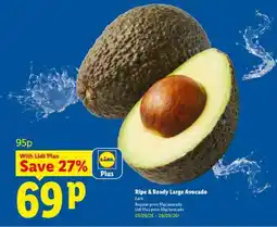 Lidl Ripe & Ready Large Avocado offer