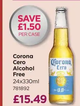 Bestway Corona Cero Alcohol Free offer