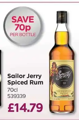 Bestway Sailor Jerry Spiced Rum offer