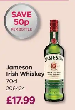 Bestway Jameson Irish Whiskey offer