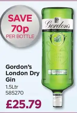 Bestway Gordon’s London Dry Gin offer