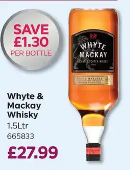 Bestway Whyte & Mackay Whisky offer
