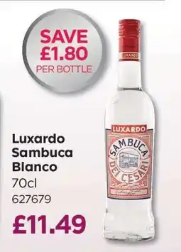 Bestway Luxardo Sambuca Blanco offer