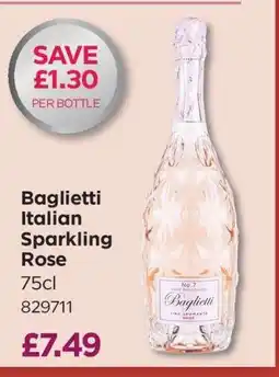 Bestway Baglietti Italian Sparkling Rose offer