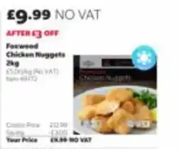 Costco Foxwood chicken nuggets offer