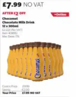 Costco Chocomel chocolate milk drink offer