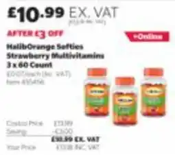 Costco Haliborange softies strawberry multivitamins offer