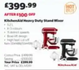Costco KitchenAid heavy duty stand mixer offer