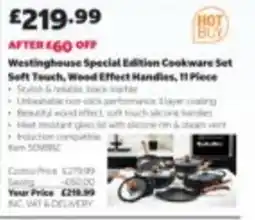 Costco Westinghouse special edition cookware set offer