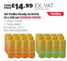 Costco Au Vodka Ready to Drink offer
