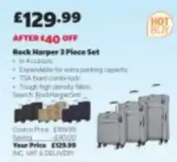 Costco Rock Harper 3 Piece Set offer