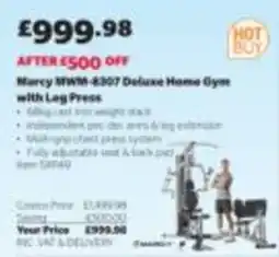 Costco Marcy MWM-8307 Deluxe Home Gym with Leg Press offer