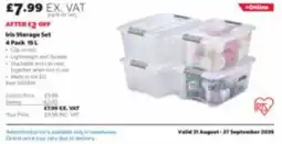 Costco Iris storage set offer