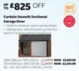 Costco Cardale Smooth Sectional Garage Door offer