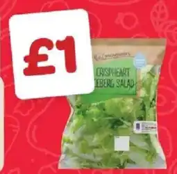 Spar Crispheart iceberg salad offer